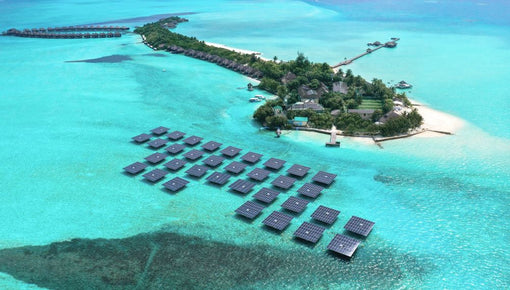 Taj Exotica is championing green energy with the Maldives’ largest floating solar park